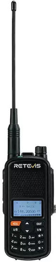 Retevis A61 CB- und Zwei-Wege-Funkgerät UHF/VHF 5W mit Monochrom-Display