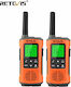 Retevis Rt45p Wasserdichter Ip67 CB- und Zwei-Wege-Funkgeräte Pmr446 Reichweite Bis Zu 3km Set 2 Stücke
