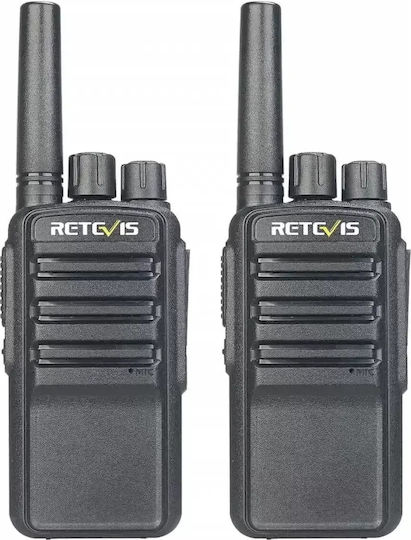 Retevis Nr610 Walkie Talkie Pmr446 Usb-c & Ai Noise Cancelling Set 2 Stücke