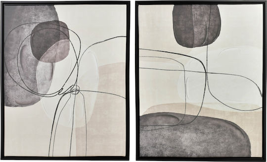 Inga Комплект 2 Картини 40x50см Модерен