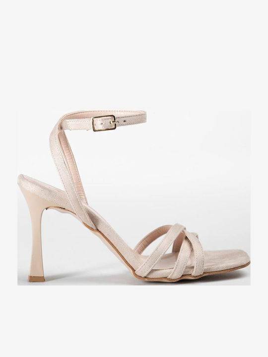 Late Again Beige Sandals