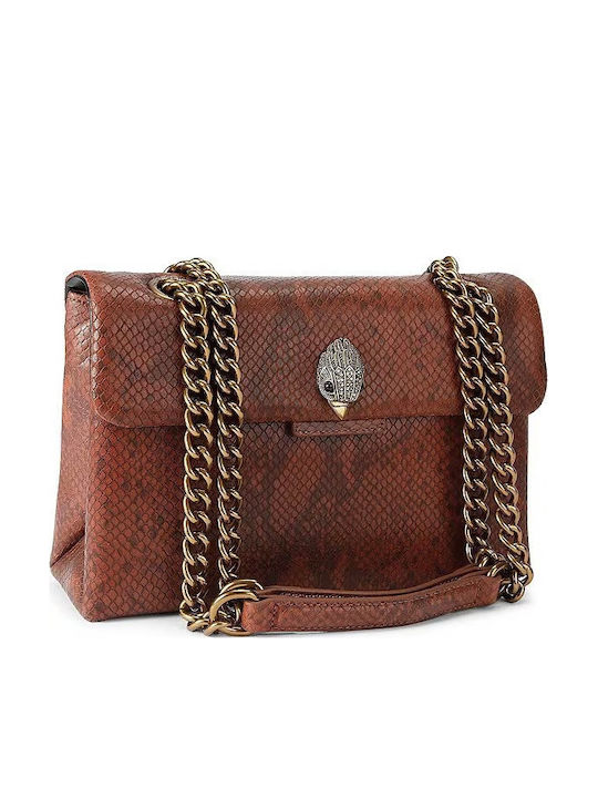 Kensington Leather Women's Shoulder Bag Brown