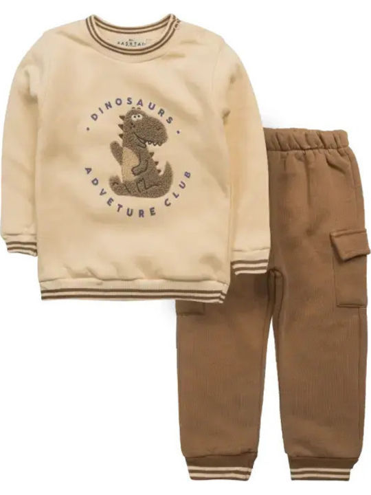 Hashtag Kinderbekleidungsset Mit Ecru Hosen 2Stücke