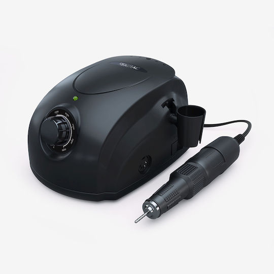 Semilac Freză de unghii 65W Negru cu Pedală