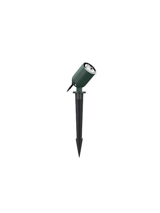 VK Lighting Outdoor Floor Lamp LED Outdoor 7W With Warm White Light IP65 Green