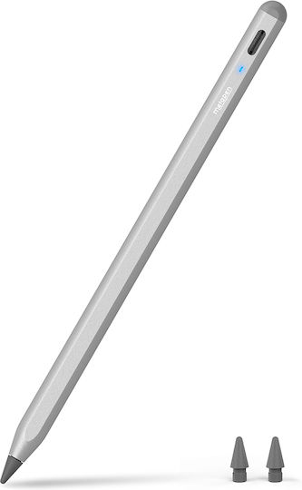 Metapen A8 Digital Stylus with Palm Rejection for iPad in Grey 1768898573