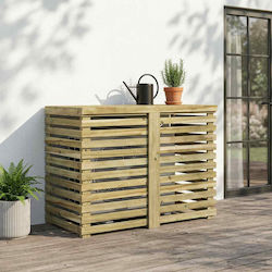 vidaxl Abdeckung der Außeneinheit Klimaanlage 110 X 58 X 79 cm Imprägnierte Kiefernholz vidaxl Abdeckung der Außeneinheit Klimaanlage 110 X 58 X 79 cm Imprägnierte Kiefernholz