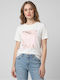 Damen T-Shirt Rosa