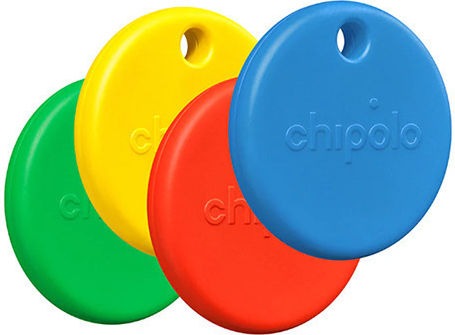 Chipolo Pop Apple Find My și Google Find Hub Roșu, Albastru, Galben, Verde cu Localizare Smartphone