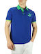 Polo Short Sleeve Blue Blouse