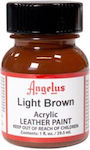 Angelus Light Brown Acrylic Leather Paint 29,5ml