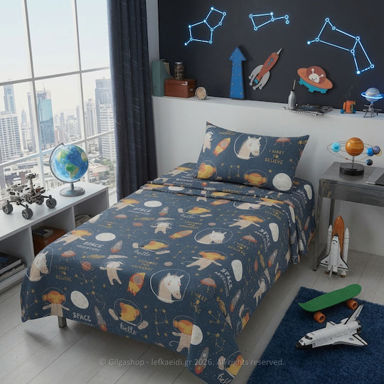 Casa Colori Kinderbettbezug Einzel N9