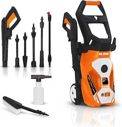 Ruris Cleanpowerjet 1300 Mașină de spălat cu presiune 1600W cu Presiune 130bar