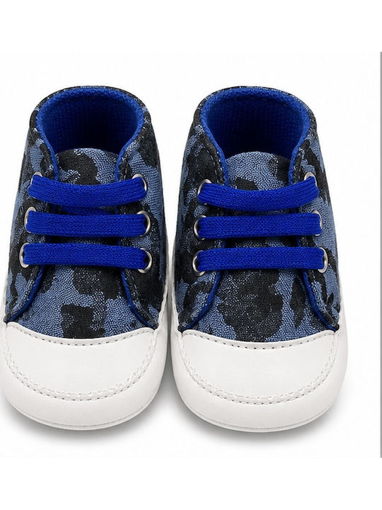 Panino Βρεφικά Sneakers Αγκαλιάς Μπλε