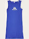 Girls Dress Sleeveless Blue
