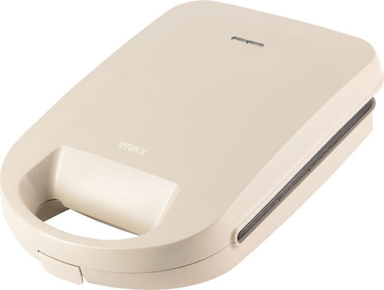 Vivax Sandwich Maker for 4 Toasts 1500W Beige