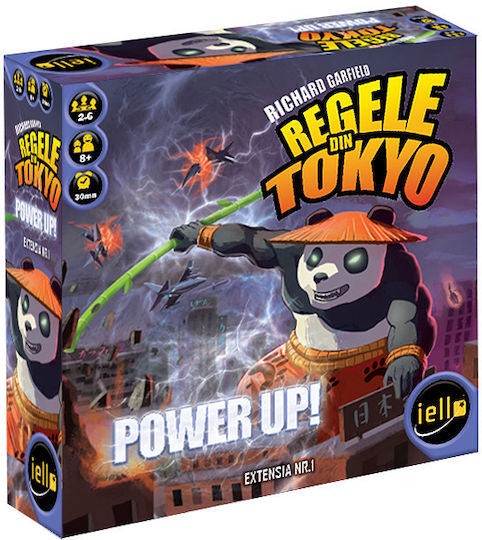 Επέκταση Παιχνιδιού King of Tokyo: Power Up για 2-6 Παίκτες 8+ Ετών (RO) Lex Games