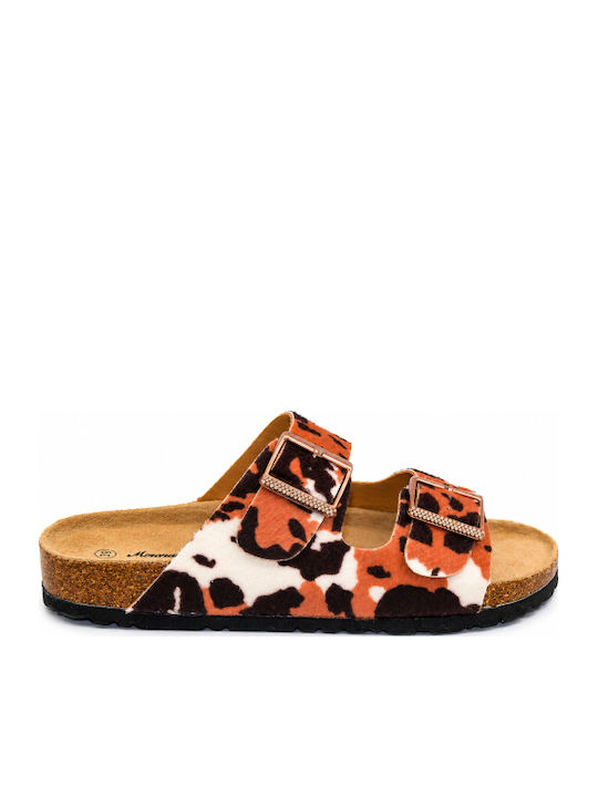 Damen Flatforms SM-MRS-C-26FL-Léopa