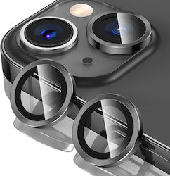Orso Handy-Kameraschutz Gehärtetes Glas Schwarz für das iPhone 15 / 15 Plus Orso Handy-Kameraschutz Gehärtetes Glas Schwarz für das iPhone 15 / 15 Plus