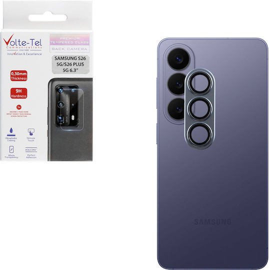 Volte-Tel Glass Cover Camera Protection Tempered Glass Blue for Samsung S26 5G/S26 Plus 5G