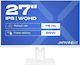 Japannext JN-IPS270WQHD75F IPS Monitor 27" QHD 2560x1440 with Response Time 5ms GTG White