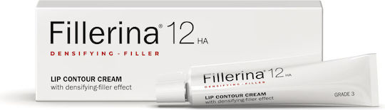 Labo Fillerina 12HA Filler Densificator Grad 3 Cremă Hidratantă Pentru Buze 15ml