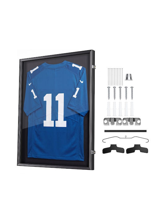 Vevor Wooden Wall-Mounted Photo Frame with Transparent Frame