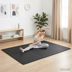 vidaXL Δάπεδα Παζλ Γυμναστηρίου 60x60x1cm 40τμχ Μαύρα vidaXL Δάπεδα Παζλ Γυμναστηρίου 60x60x1cm 40τμχ Μαύρα