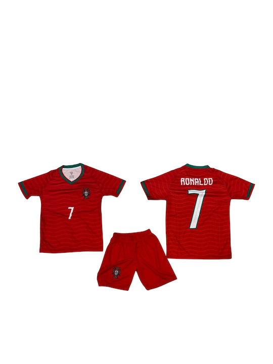 Ing Drop Kinder Nationalmannschaften Trikot Portugal Set Ronaldo Pr55327-7