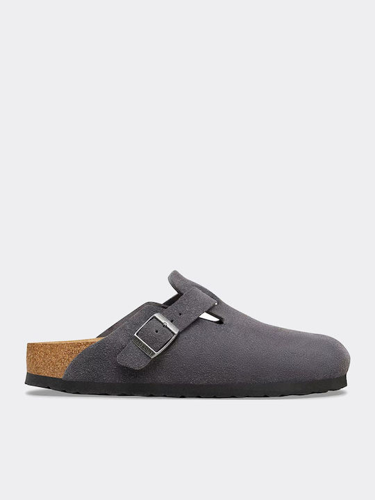 Birkenstock Boston Δερμάτινες Χειμερινές Ανδρικ...