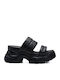 Women's Sandals Flatforms Black