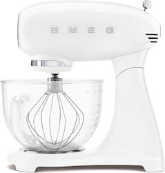 Smeg Кухненски робот 1000W с Неръждаем Казан 4.8lt Бяла