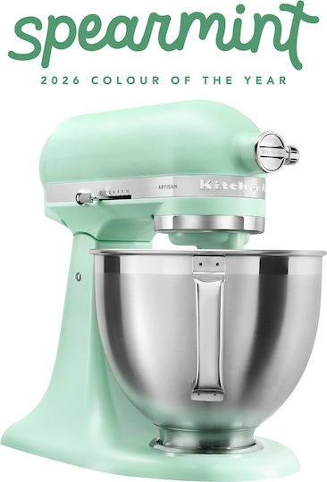 Artisan Tilt-Head Κουζινομηχανή 300W με Ανοξείδωτο Κάδο 4.7lt Spearmint