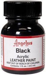 Angelus Black Acrylic Leather Paint 29,5ml