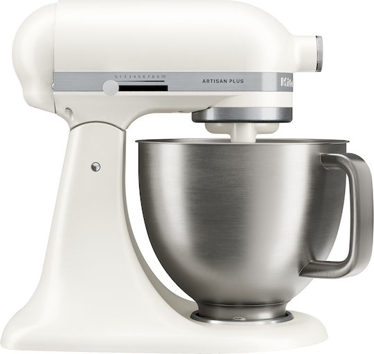 Kitchenaid Κουζινομηχανή 325W με Ανοξείδωτο Κάδο 4.7lt Λευκή