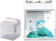 Pawgether Fish Aquarium with Filter 22x22x23.5cm Green