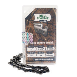 Micul Padurar Lanț 13" 325" Pas 1.5mm Grosimea Ghidurilor 56 Legături 28 Dinți Full-chisel Micul Padurar Lanț 13" 325" Pas 1.5mm Grosimea Ghidurilor 56 Legături 28 Dinți Full-chisel