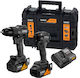 DEWALT Werkzeugbatterie 18V mit Batteriekapazität 4Ah