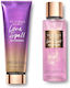 Victoria's Secret Love Spell Shimmer Set Cadou – Loțiune de corp + Fragrance Mist – Set Parfumat Pentru Femei Cu Efect Strălucitor
