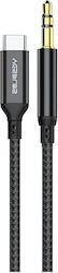 Yesplus 3.5mm To Lightning Cable Black 1.5m Yesplus 3.5mm To Lightning Cable Black 1.5m