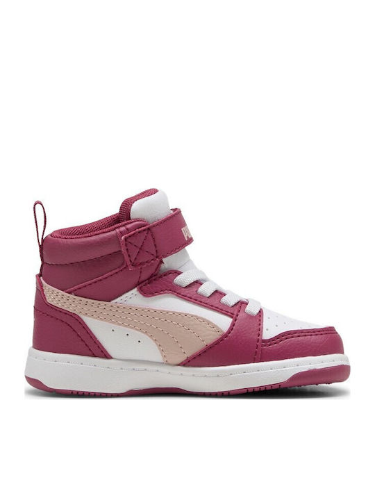 PUMA Детски Маратонки High с Велкро Розови