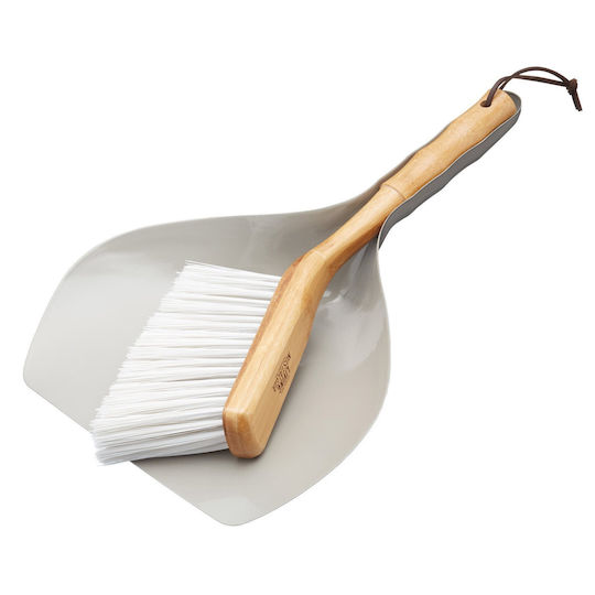 Set aus Kehrschaufel und Bürste Living Nostalgia Kitchen Craft
