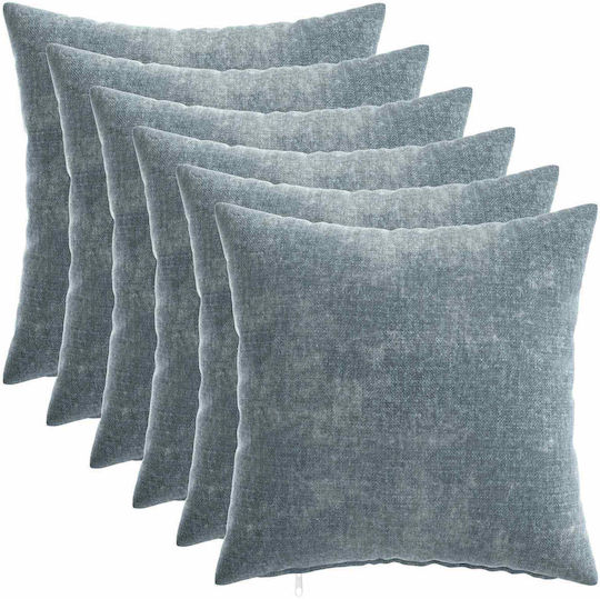 vidaXL vidaXL Decorative Pillow Case Heerlen Light Blue 30x30cm