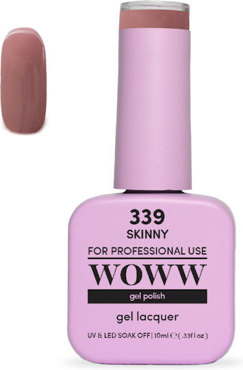 Woww Cosmetics Gel Nail Polish 339 Skinny 10ml