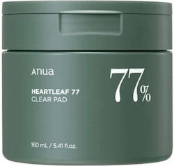 Anua 77% Facial Toning Pads with Heartleaf & PHA 70x160ml Anua 77% Facial Toning Pads with Heartleaf & PHA 70x160ml
