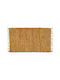 Sidirela Rectangular Leather Rug with Fringes Light Brown 50x80cm