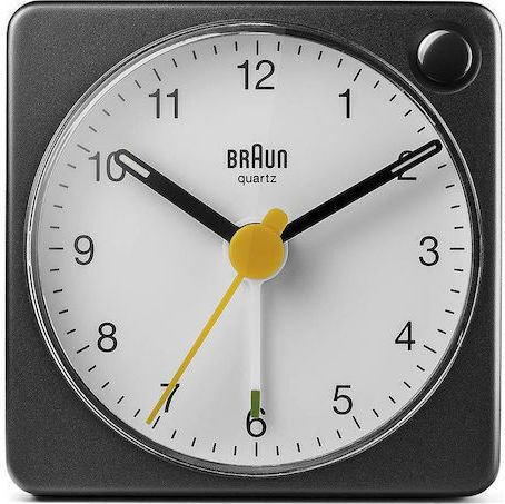 Braun Tabletop Clock with Alarm Clock Brown BC02XBW