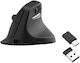 Keychron M5 (M5-A29) Wireless Ergonomic Vertical Mouse 1K Polling Rate Black