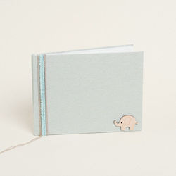 Beauty Home Wish Book Elephant Mint Gold Lurex Upright