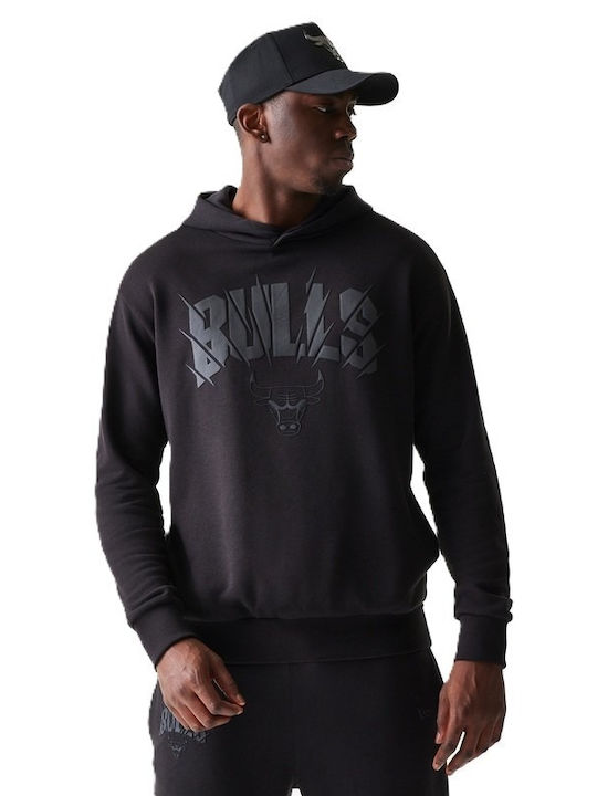 New Era Sweatshirt mit Kapuze Schwarz